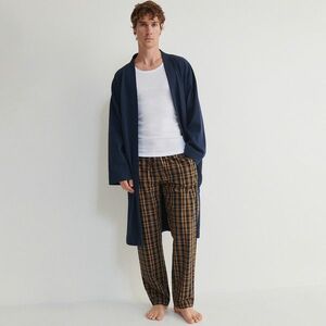 Reserved - Kockás pizsamanadrág - Sárga kép