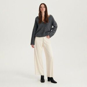 Reserved - Szaténnadrág - Krém kép