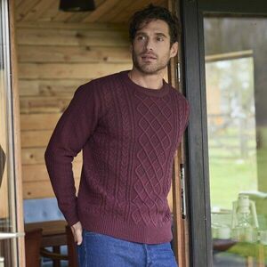 Kerek nyakú pulóver kép