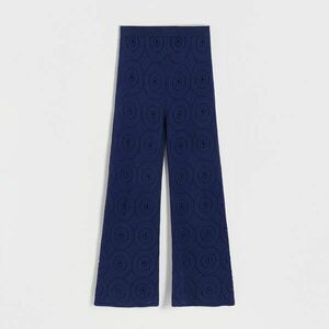 Reserved - Áttört mintás nadrág - Tengerészkék kép