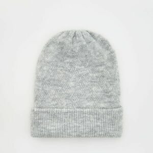 Reserved - Gyapjúszálas sapka - Világosszürke kép