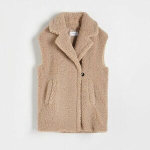 Reserved - Műszőr mellény - Bézs kép