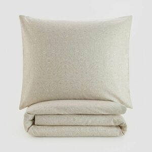 Reserved - Mintás pamut ágynemű-garnitúra - Bézs kép