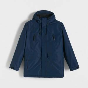 Reserved - Kapucnis dzseki - Tengerészkék kép