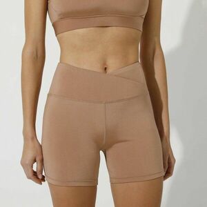 Sportnadrág fenékformáló hatással, mikroszálas anyagból kép