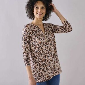 Hosszú ujjú, állatmintás tunika kép