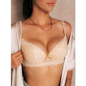 Női push-up melltartó ULR409 bézs kép