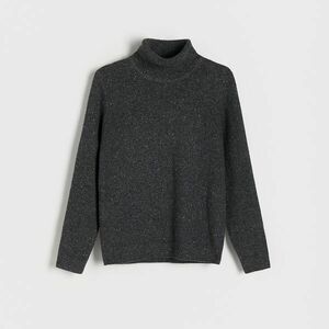 Reserved - Garbó dekoratív kötéssel - Szürke kép