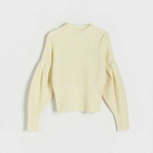 Reserved - Puffos ujjú pulcsi - Sárga kép