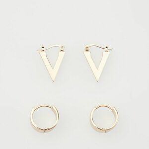 Reserved - 2 pár fülbevaló - Arany kép