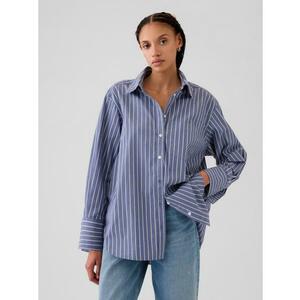 Poplin túlméretezett ing nagy ing kép