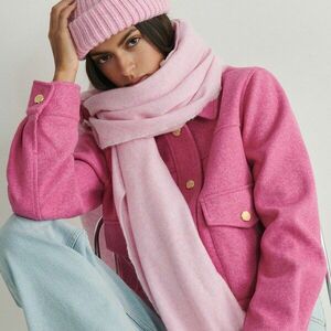 Reserved - Egyszerű sál - Rózsaszín kép