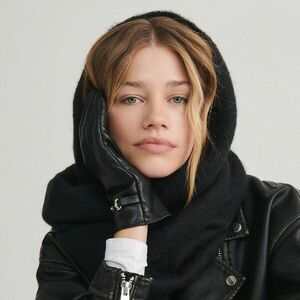 Reserved - Műbőr kesztyű - Fekete kép