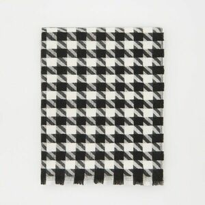 Reserved - Tyúklábmintás sál - Fekete kép