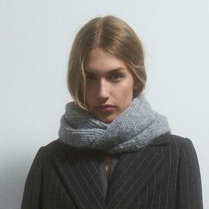 Reserved - Kötött csősál - Szürke kép