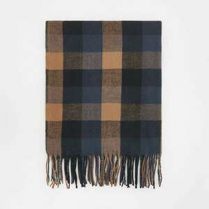 Reserved - Kockás sál - Tengerészkék kép