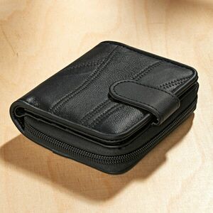 Patchwork bőrpénztárca kép