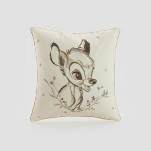 Reserved - Bambi pamut párnahuzat - Rózsaszín kép