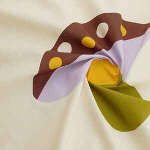 Reserved - Pamutlepedő elasztikus pánttal - Krém kép