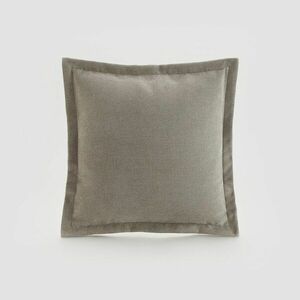 Reserved - Párnahuzat dekoratív öltésekkel - Bézs kép