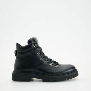 Reserved - Műbőr bokacsizma - Fekete kép