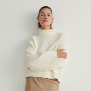 Reserved - Garbónyakú pulóver - Krém kép