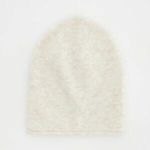 Reserved - Gyapjúkeverék beanie sapka - Bézs kép