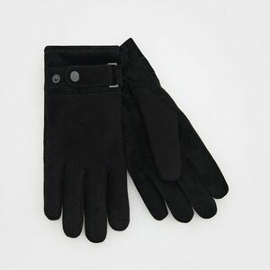 Reserved - Kevert anyagú kesztyű - Fekete kép