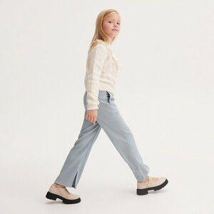 Reserved - Nadrág oldalhasítékkal - Zöld kép