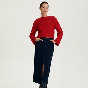 Reserved - Egyszerű pulóver - Piros kép