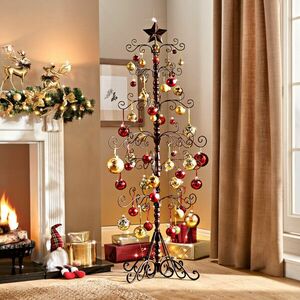 Fém karácsonyfa - 160 cm kép