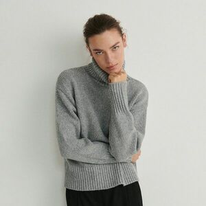 Reserved - Gyapjúkeverék pulóver - Szürke kép