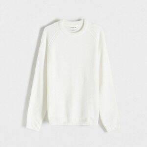 Reserved - Raglánujjas pulóver - Krém kép