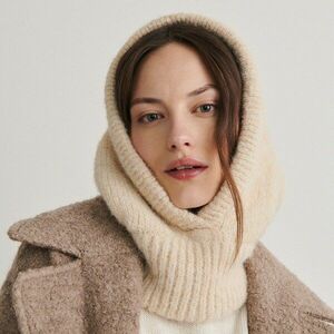 Reserved - Ladies` cowl - Krém kép