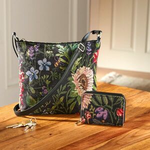 Gobelin táska + RFID pénztárca kép