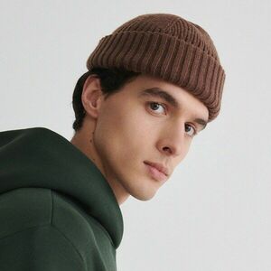 Reserved - Beanie sapka - Barna kép