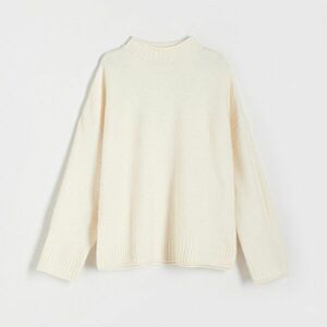 Reserved - Oversized pulóver - Krém kép