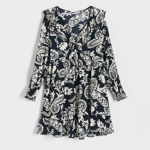 Reserved - Viszkózban gazdag miniruha - Fekete kép