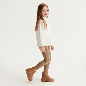 Reserved - Bélelt legging - Khaki kép