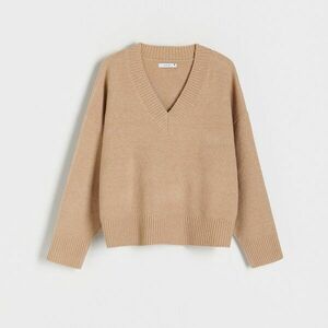 Reserved - Oversized pulóver - Bézs kép