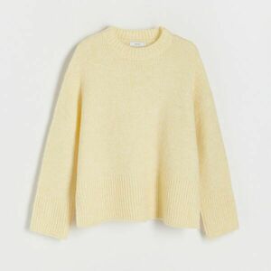 Reserved - Oversized pulóver - Sárga kép