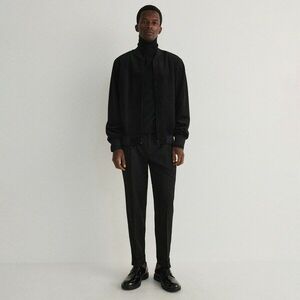 Reserved - Élére vasalt nadrág - Fekete kép