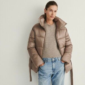 Reserved - Állógalléros kabát - Bézs kép