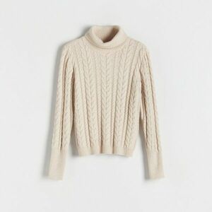 Reserved - Garbónyakú pulóver - Bézs kép