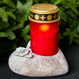 Gyertyatartó szívvel kép