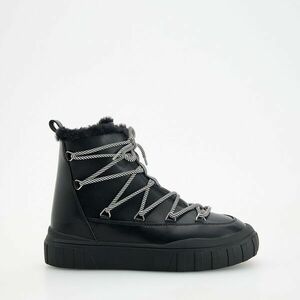 Reserved - Bőr hótaposó - Fekete kép