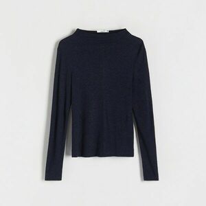 Reserved - Lenkeverék blúz - Tengerészkék kép