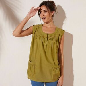 Egyszínű bővített tunika kép