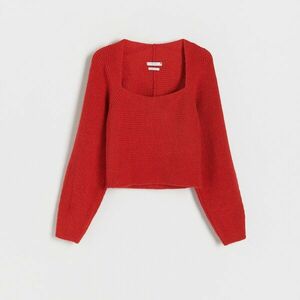 Reserved - Szögletes nyakkivágású felső - Piros kép