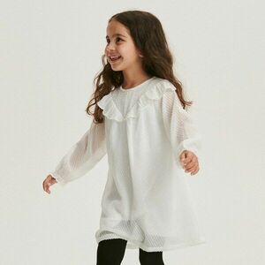 Reserved - Ruha fodordíszítéssel - Fehér kép